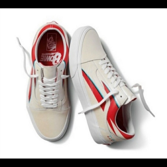 Vans Shoes - David Bowie Vans - NEW - Aladdin Sane - Size 6